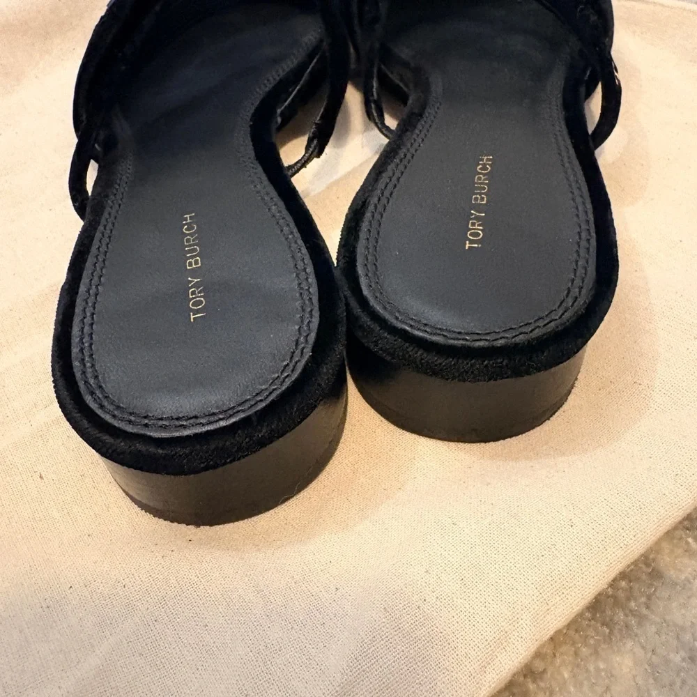 Tory Burch Flats w/Dustbag. Size 10 1/2
